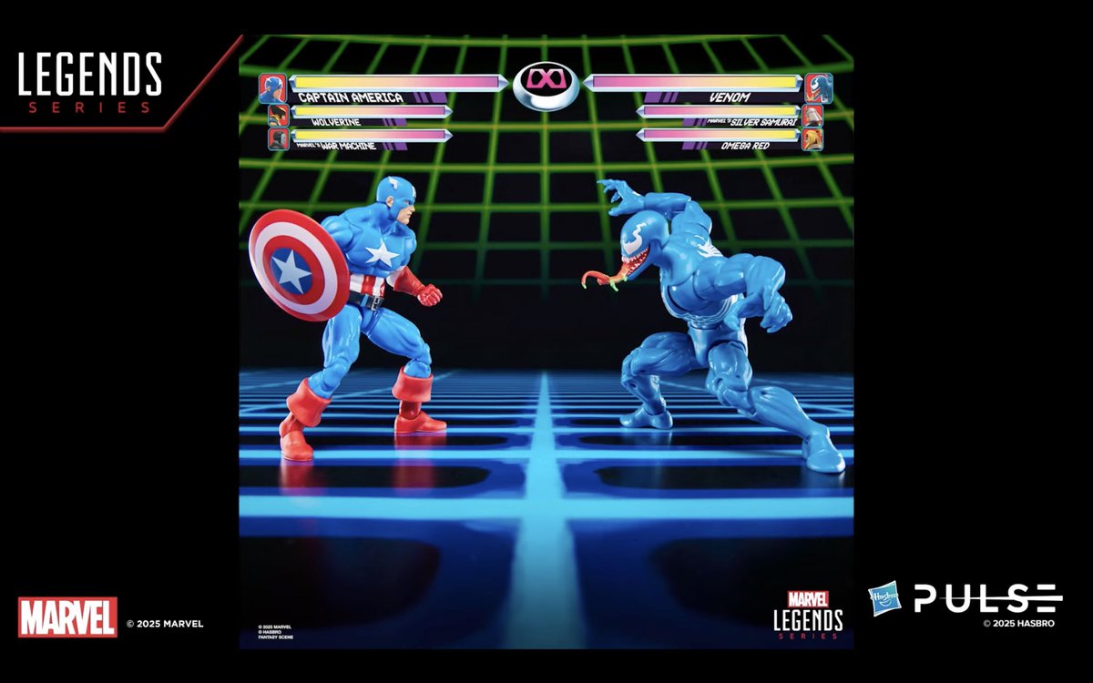preterniadotcom's tweet photo. Marvel Legends Gamerverse Captain America and Venom https://t.co/jgiXeNk5sM