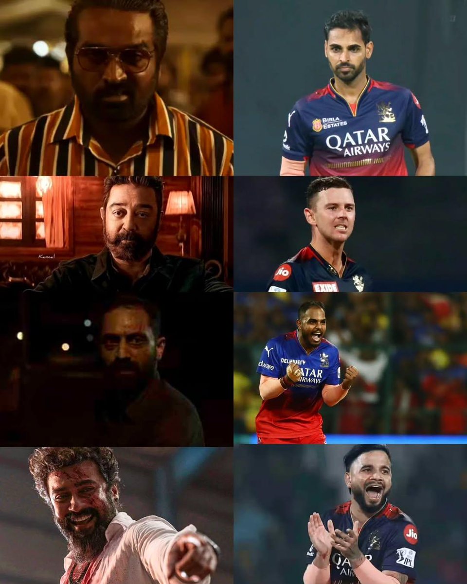#RCB bowlers today !!! 😆 🔥 
#RCBvsPBKS #Stoinis #Qualifier1 #IPLPlayoffs #IPL2025 #josh_hazlewood #ViratKohli𓃵 #ShreyasIyer #PunjabKings #YashDayal #Shashank #suyashsharma #RCB