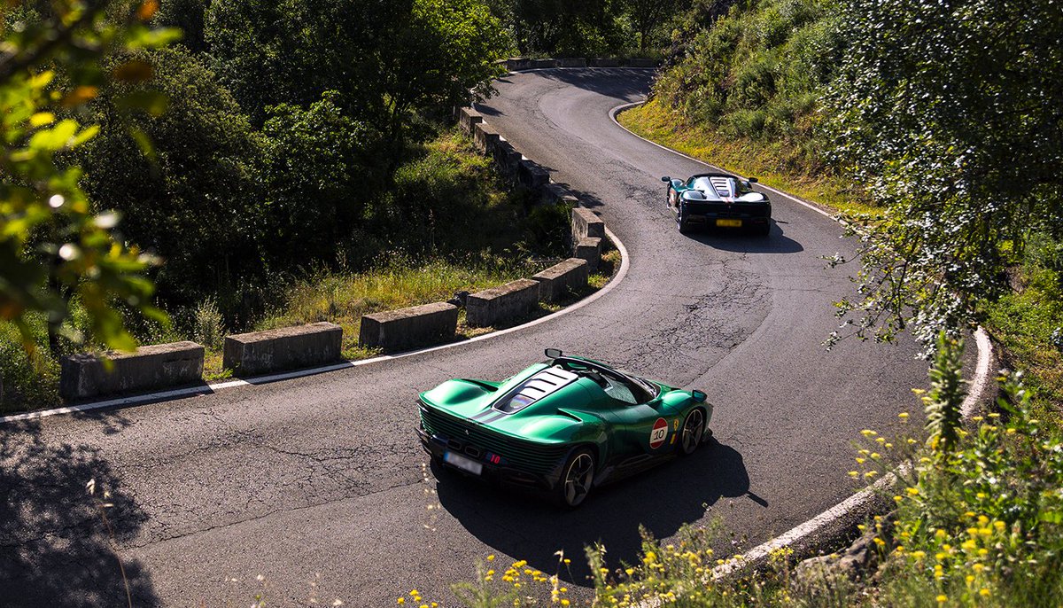 The adrenaline continues to surge.

The #FerrariCavalcade heads into the heart of Andalusia, starting from Ronda and making its way to the coast for a stunning display in Puerto Banús. From there, it’s back on the road to the legendary Ascari Circuit, offering participants a last