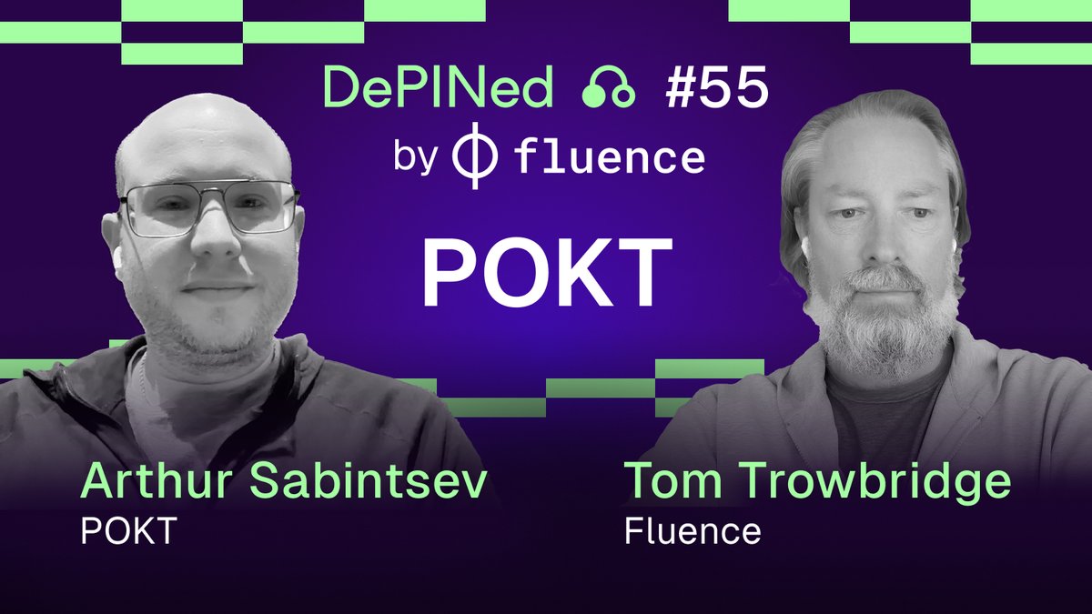 DEPIN DAY & DEPINED PODCAST (@depinday) on Twitter photo โก๏ธ What powers the backbone of decentralized data access?
In this episode of the #DePINedPodcast, we sit down with <a href="/ArtSabintsev/">Arthur Sabintsev</a>, CEO of <a href="/BuildWithGrove/">Grove ๐ฟ</a>, the team building <a href="/POKTnetwork/">POKT Network</a>, one of the OG DePIN projects live since 2020. With a listed token since 2022, Pocket is now โก๏ธ What powers the backbone of decentralized data access?
In this episode of the #DePINedPodcast, we sit down with <a href="/ArtSabintsev/">Arthur Sabintsev</a>, CEO of <a href="/BuildWithGrove/">Grove ๐ฟ</a>, the team building <a href="/POKTnetwork/">POKT Network</a>, one of the OG DePIN projects live since 2020. With a listed token since 2022, Pocket is now