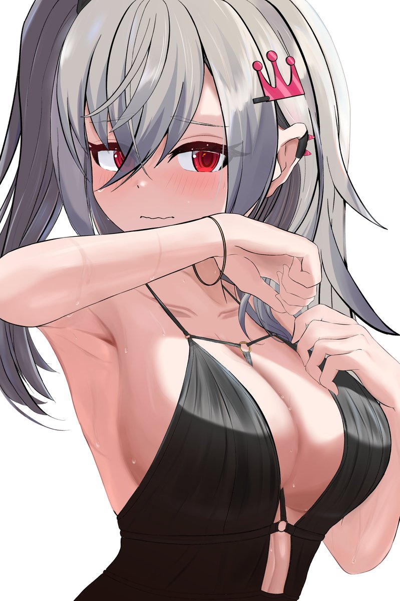 「さすがに...恥ずかしい....かな...///」(目をそらしながら)
 #リオナート