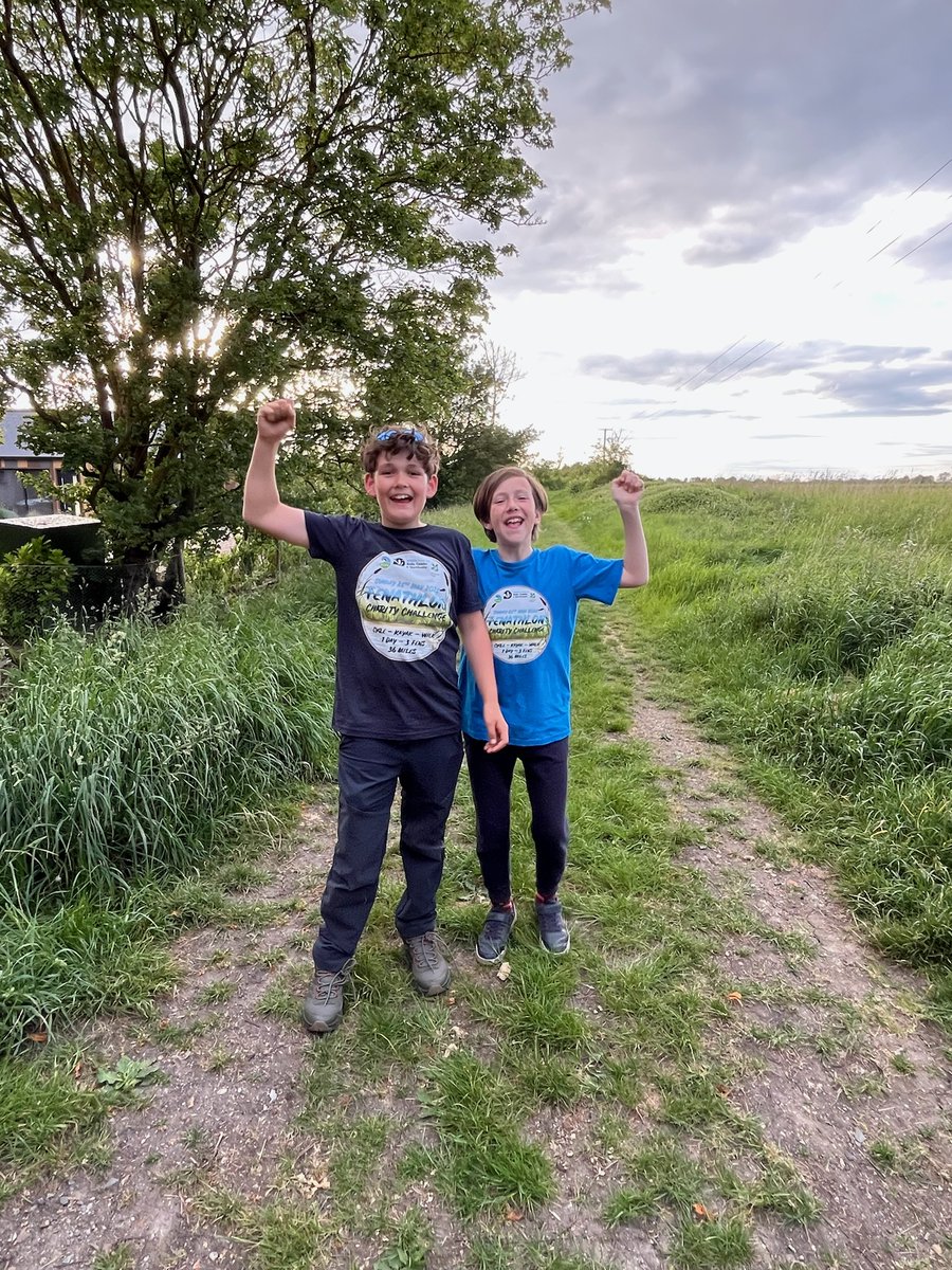 🙌The pair started at Woodwalton Fen and travelled via Ouse Fen to Wicken Fen, each managed by the three charities they were fundraising for Wildlife BCN, RSPB and the National Trust. So far they have raised £5,000 and you can still donate on their fundraising page.

2/5