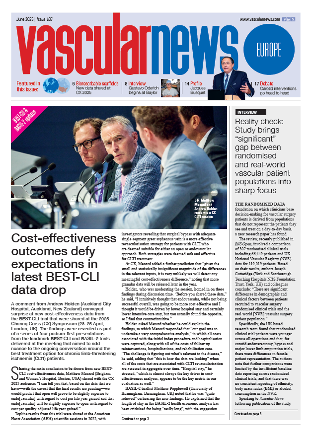 VascularNews's tweet image. The June editions of Vascular News Europe and Vascular News North America are now available online! Read and download your copy now 👇vascularnews.com/past-issues/
