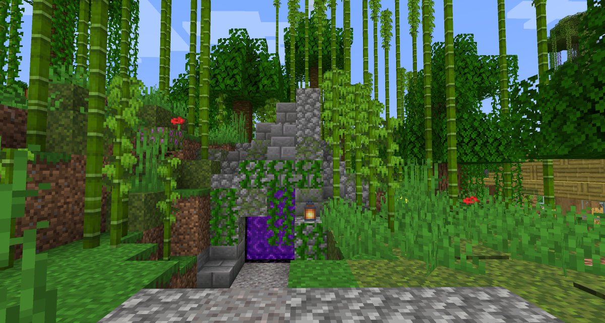 fruitmangomix's tweet photo. I started a new world recently with friends and I've embraced the jungle vibes 🌴 #FeatureMeMinecraft https://t.co/CCn3tv4PKb