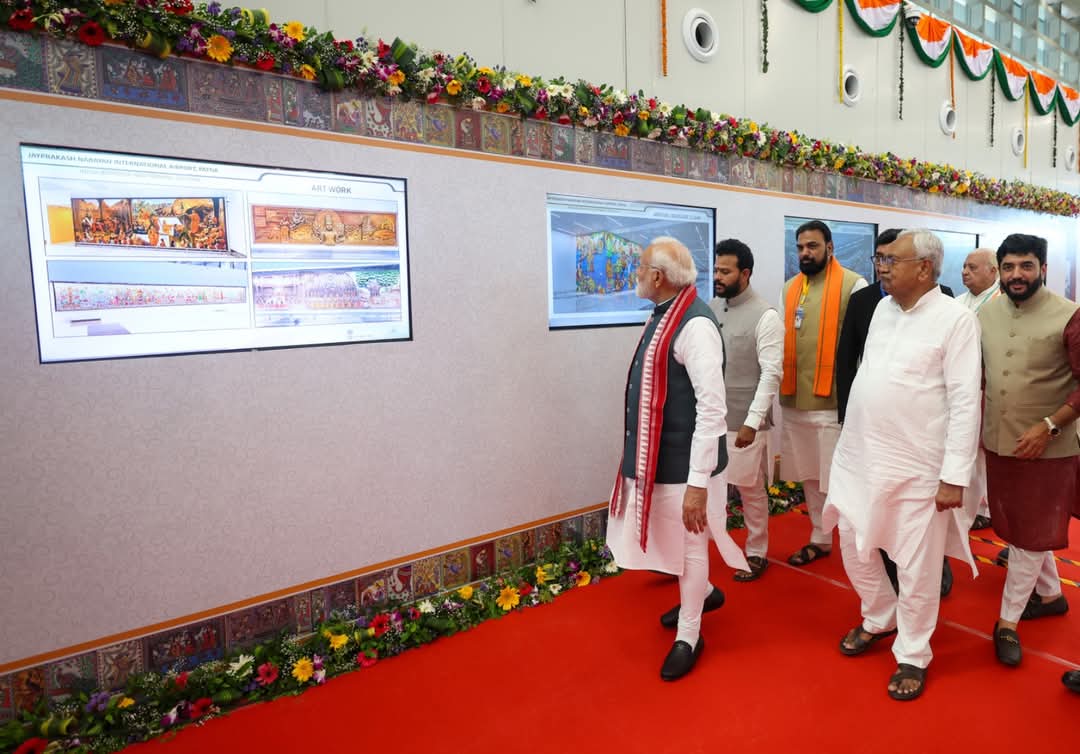 Awadhesh Singh (@asinghmla) on Twitter photo यशस्वी प्रधानमंत्री श्री <a href="/narendramodi/">Narendra Modi</a> जी के नेतृत्व में डबल इंजन सरकार की तरफ से बिहारवासियों को उपहार।
1200 करोड़ की लागत से बने पटना एयरपोर्ट के नये टर्मिनल का माननीय प्रधानमंत्री श्री नरेन्द्र मोदी जी ने उद्घाटन किया। इस अवसर पर बिहार के मा. मुख्यमंत्री श्री नीतीश यशस्वी प्रधानमंत्री श्री <a href="/narendramodi/">Narendra Modi</a> जी के नेतृत्व में डबल इंजन सरकार की तरफ से बिहारवासियों को उपहार।
1200 करोड़ की लागत से बने पटना एयरपोर्ट के नये टर्मिनल का माननीय प्रधानमंत्री श्री नरेन्द्र मोदी जी ने उद्घाटन किया। इस अवसर पर बिहार के मा. मुख्यमंत्री श्री नीतीश