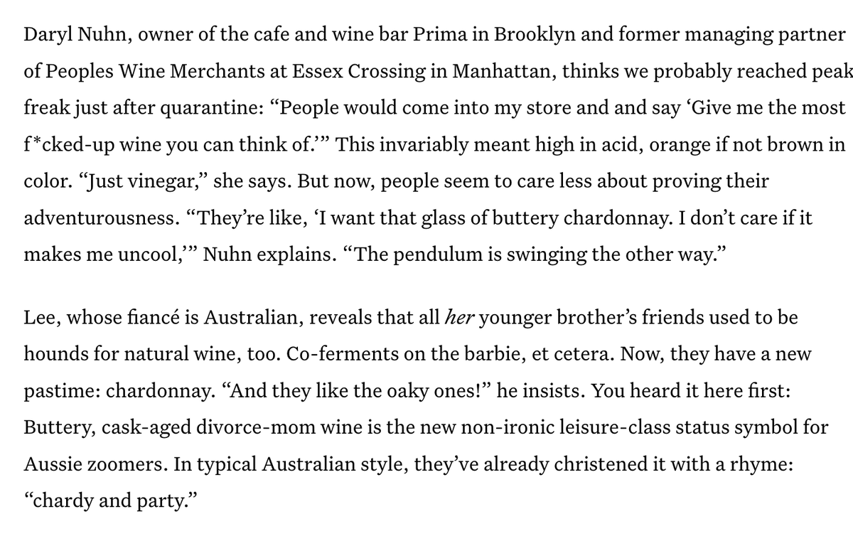 buttery chardonnays drink of summer ........ my plans are measured in centuries 😈😈😈