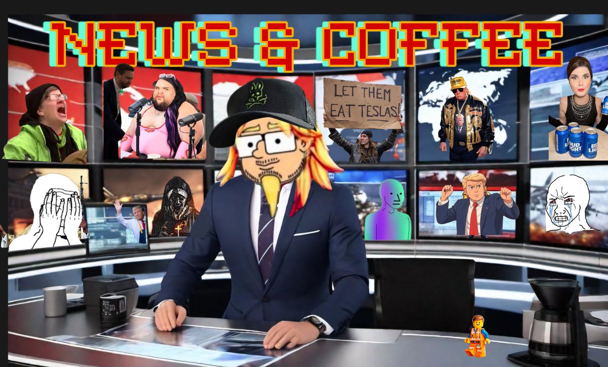 Live at 12 est/9 am pst, Handy has got all the news lined up! But I need your help! We need a new intro vid and want you from the chat in it! Drop artwork of your avatar and let's go!