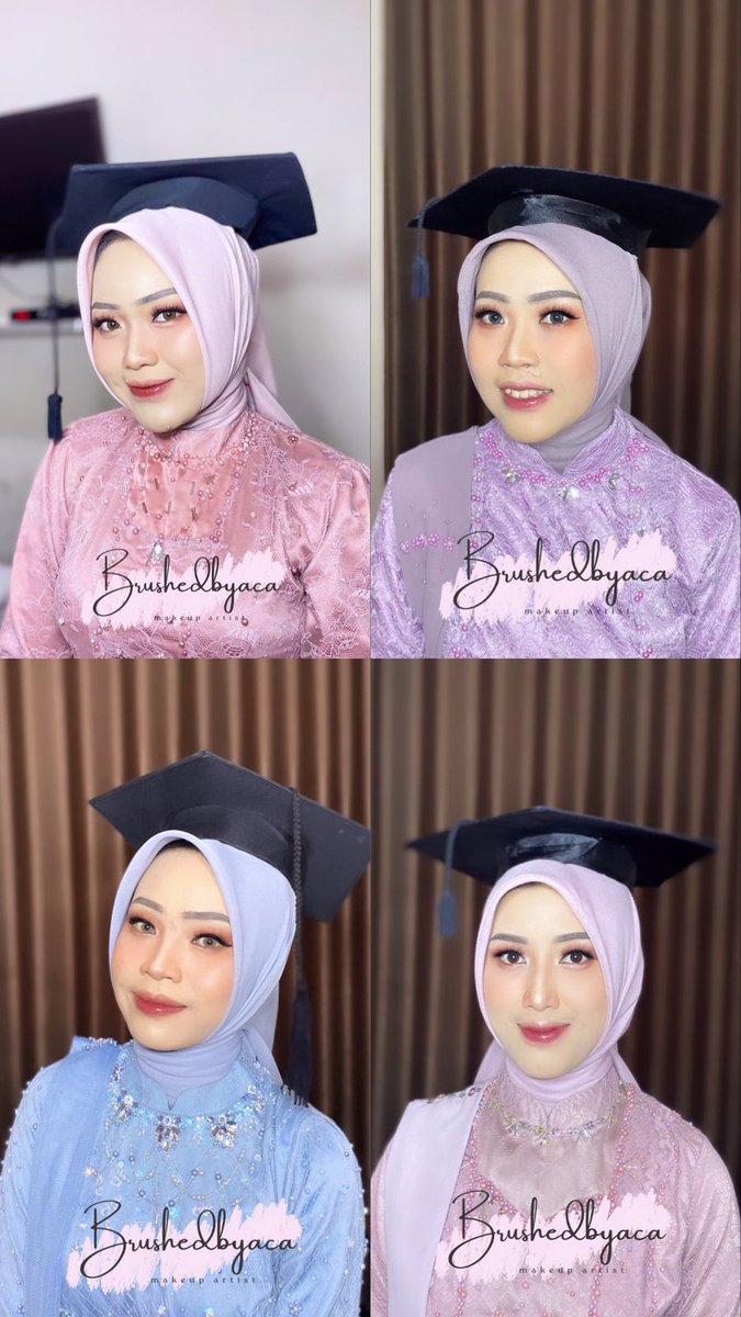 brushedbyaca's tweet photo. yuk yang lagi cari MUA SEMARANG untuk wisuda UNIMUS tanggal 24 juni merapat.. masih free slot nih sis. Kami open kamar ya jadi client bisa ke lokasi kami didekat UNIMUS 
mua semarang mua unimus https://t.co/UYoVt2IVTw