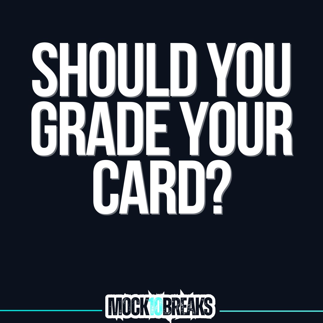Mock10Breaks's tweet image. 🧵 Should You Grade Your Cards?

A quick thread for hobbyists trying to decide if it’s worth it 👇

1⃣Know the player’s market
2⃣Check corners/surface under strong light
3⃣Use a pre-grading service

Only slab cards with + ROI upside
#CardGrading #PSA #HobbyTips