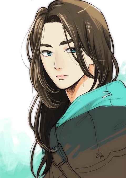 たまには正統派イケメン描きたいなって… ファンは砂岩で1番美形だと思います。