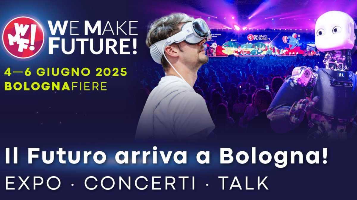 vitruvianvr's tweet photo. 🚀 Vitruvian VR is heading to Bologna!
Join us at WMF – We Make Future, Europe’s leading event for AI, tech, and digital innovation! 🌍✨
📍 Where: Bologna (Italy)
📅 When: June 4–6, 2025
🎮 What: A hands-on chance to experience the most immersive 4-axis VR simulator in the world.

From startups to global leaders, WMF brings together visionaries shaping the future — and we’re proud to be part of it. Come meet the team and discover how Vitruvian VR is revolutionizing both entertainment and professional training.
Let’s build the future together. See you in Bologna! 💡🕶️ #wemakefuture #vitruvianvr