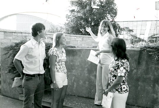 Today's #TBT is a 1974 Preview Guide giving a tour of campus.