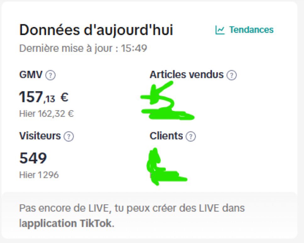 bladetik's tweet image. Le retour…

Après avoir fait une longue pause sur ce compte,

Je reviens.

Ça vous dit que je vous montre comment passer de 0 à 1.000 € en 1 semaine avec TikTok Shop ?🛍️
