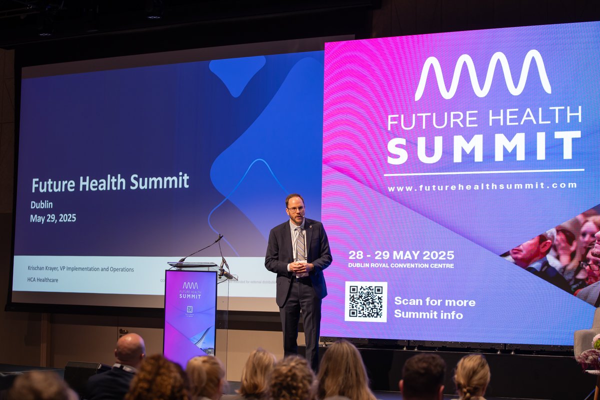 MEDITECH (@meditech) on Twitter photo Today at @Investnet Future of Health Summit #FHSummit25, in Dublin, Krischan Krayer, VP for #Expanse Implementation at <a href="/HCAhealthcare/">HCA Healthcare</a>'s Information Technology Group, presented on EHR Deployment at Scale – Sustainably Laying the foundation for the next era of Care Transformation. Today at @Investnet Future of Health Summit #FHSummit25, in Dublin, Krischan Krayer, VP for #Expanse Implementation at <a href="/HCAhealthcare/">HCA Healthcare</a>'s Information Technology Group, presented on EHR Deployment at Scale – Sustainably Laying the foundation for the next era of Care Transformation.