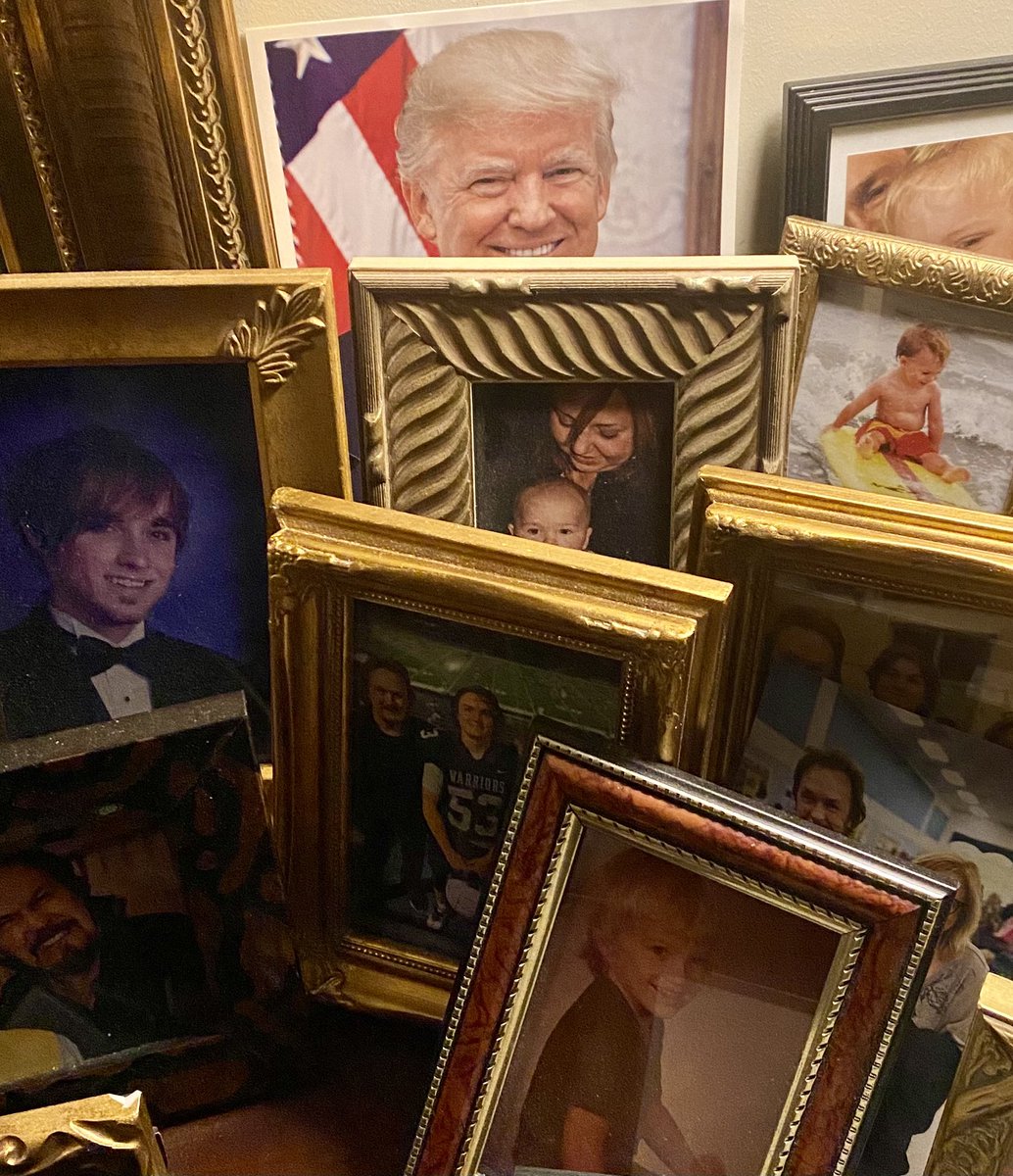 I’ve been replacing family photos so far no one’s noticed 😂