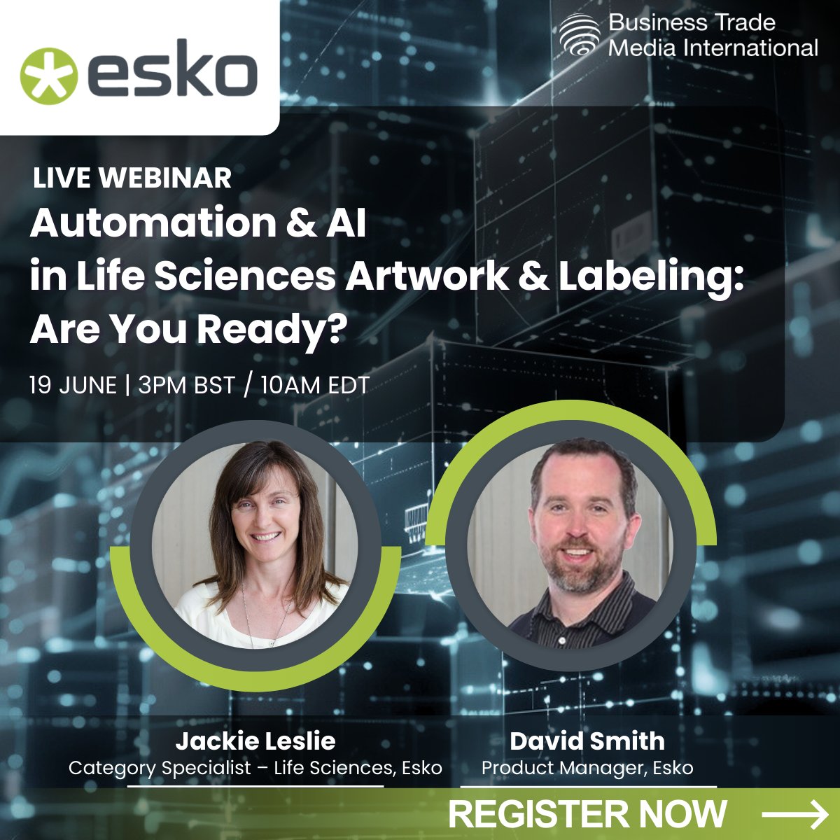 BTMI_Webinars's tweet image. 🔍 Curious about how AI can support quality, compliance &amp;amp; production teams?
Learn from global leaders using automation to elevate their labeling strategy.
Don’t miss this session: bit.ly/42GAAhu
#LifeSciences #SmartLabeling #Pharma