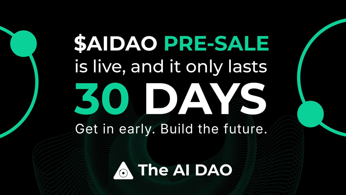 AIDAO_Don's tweet photo. @yourcryptodj AI is replacing jobs.

 Drivers, aides, analysts, all going autonomous.
 But what if the people owned the AI?

With $AIDAO, you can let AI agents work for you, not against you.

Presale starts May 23, don’t miss your early chance to hop in!

@Aidao_XRP https://t.co/DvcuxU02Ta
