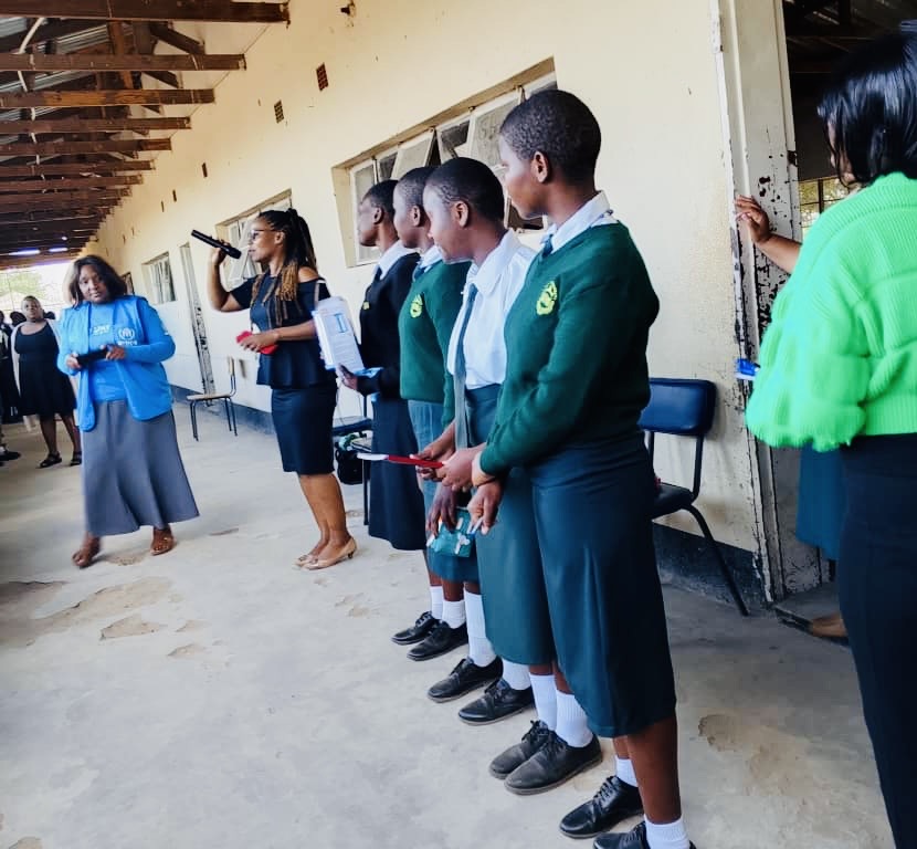 In commemorating Menstrual Hygiene Day, TWEENS donated sanitary pads, exercise books, pens, and solar lights to female students at St. Michael's Secondary School, making them have access to clean materials and facilities.