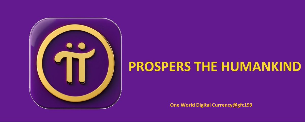 gfc199's tweet image. Pioneers, let's make Pi GCV prosper humanity!