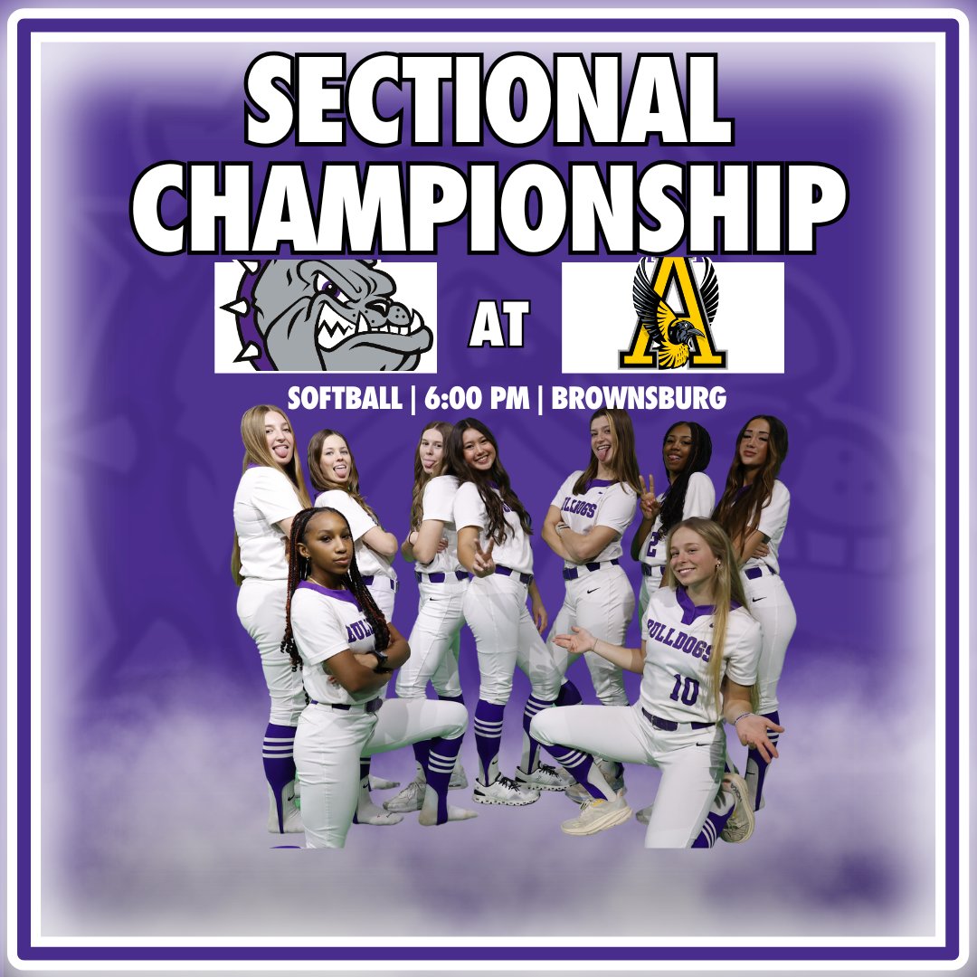 Brownsburg Athletics (@bhsdogs) on Twitter photo DOGS ARE ON THE HUNT! SEE YOU AT THE DIAMOND!
๐ฅ <a href="/IHSAA1/">IHSAA</a> SECTIONAL #11 CHAMPIONSHIP
๐ <a href="/Oriole_Softball/">Avon Oriole Softball</a>
๐ <a href="/BHSDogsSoftball/">Brownsburg Softball</a>
๐ง 6:00 PM
๐๏ธ public.eventlink.com/tickets?t=1288โฆ DOGS ARE ON THE HUNT! SEE YOU AT THE DIAMOND!
๐ฅ <a href="/IHSAA1/">IHSAA</a> SECTIONAL #11 CHAMPIONSHIP
๐ <a href="/Oriole_Softball/">Avon Oriole Softball</a>
๐ <a href="/BHSDogsSoftball/">Brownsburg Softball</a>
๐ง 6:00 PM
๐๏ธ public.eventlink.com/tickets?t=1288โฆ