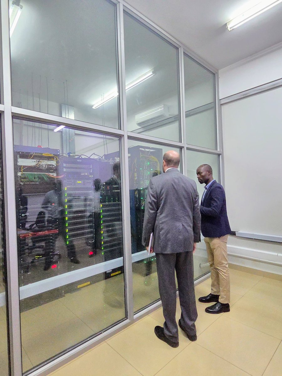 U.S. Mission Uganda (@usmissionuganda) on Twitter photo #AmbPopp launched a new 🇺🇸 <a href="/NIH/">NIH</a>-supported high-performance computing center at the <a href="/IDIMakerere/">Infectious Diseases Institute, Makerere University</a> African Center of Excellence in Bioinformatics at <a href="/Makerere/">Makerere University</a>, increasing its computational capacity five-fold. This major milestone helps researchers from 🇺🇸, 🇺🇬, & the region to #AmbPopp launched a new 🇺🇸 <a href="/NIH/">NIH</a>-supported high-performance computing center at the <a href="/IDIMakerere/">Infectious Diseases Institute, Makerere University</a> African Center of Excellence in Bioinformatics at <a href="/Makerere/">Makerere University</a>, increasing its computational capacity five-fold. This major milestone helps researchers from 🇺🇸, 🇺🇬, & the region to