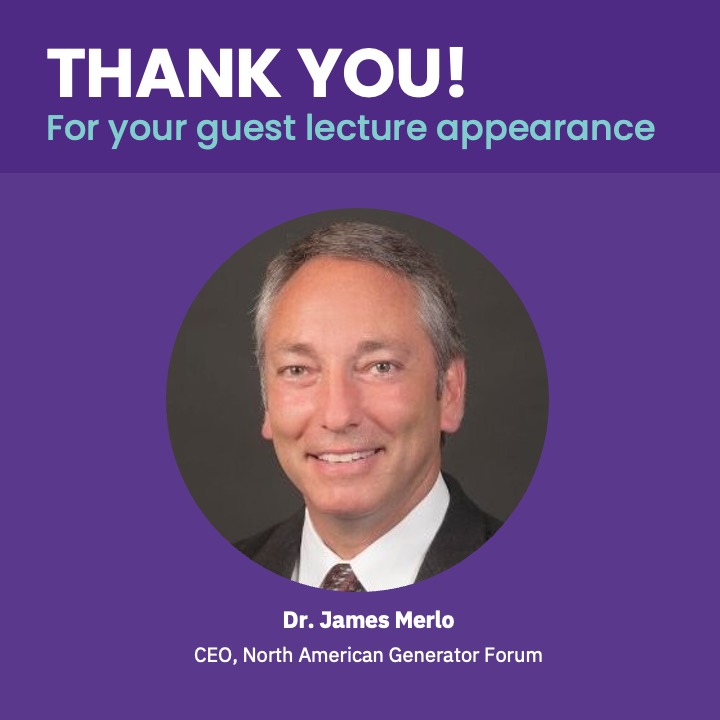 NU_MSES's tweet image. Thank you Dr. James Merlo, CEO of the North American Generator Forum, for joining us in Dr. Michael Legatt’s ISEN 495-23: Cybersecurity &amp;amp; the Grid!

Dr. Merlo led a compelling discussion on the cybersecurity and physical security challenges facing electric generation systems.