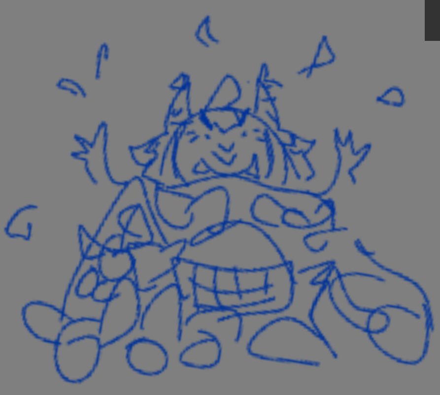 bunnyballoonz's tweet image. my beloved creature 🩷💙💛

#dandysworld #yatta