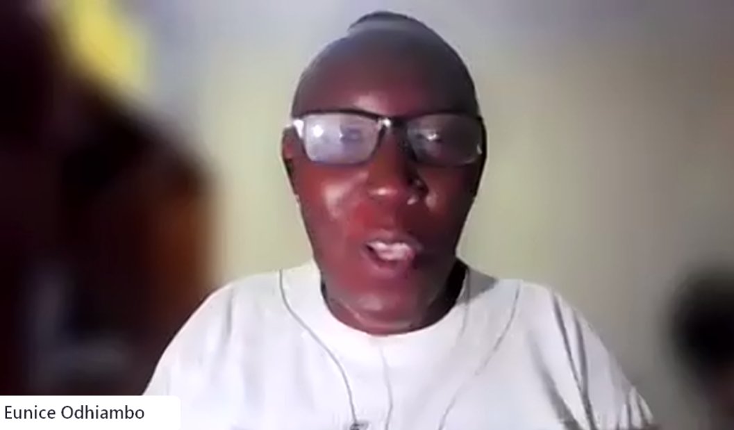 Eunice Odhiambo: "There is space for everyone in the #ReparationsNow campaign. We are human like everyone else. We need to focus on three things:
Survival, Dignity and Sovereignty. Black people are as sovereign as white people."