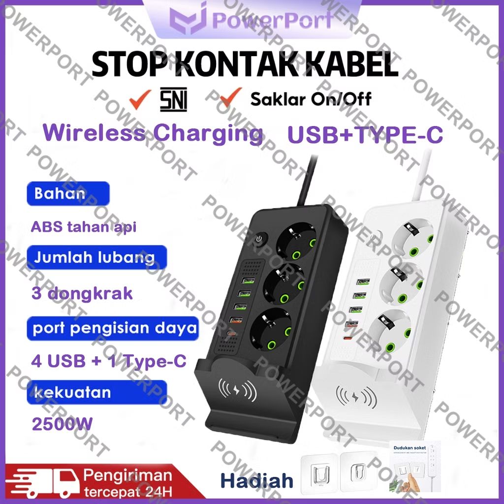 iim_rohim's tweet photo. Cek PowerPort 2500W Power Strip Power Socket Charger Stop Kontak Usb Charger 2Meter / Power Socket Charger 4USB + 3 colokan +Pengisian daya nirkabel dengan harga Rp65.000. Dapatkan di Shopee sekarang! https://t.co/MHSbvBSkxd https://t.co/3t1N18JBFR