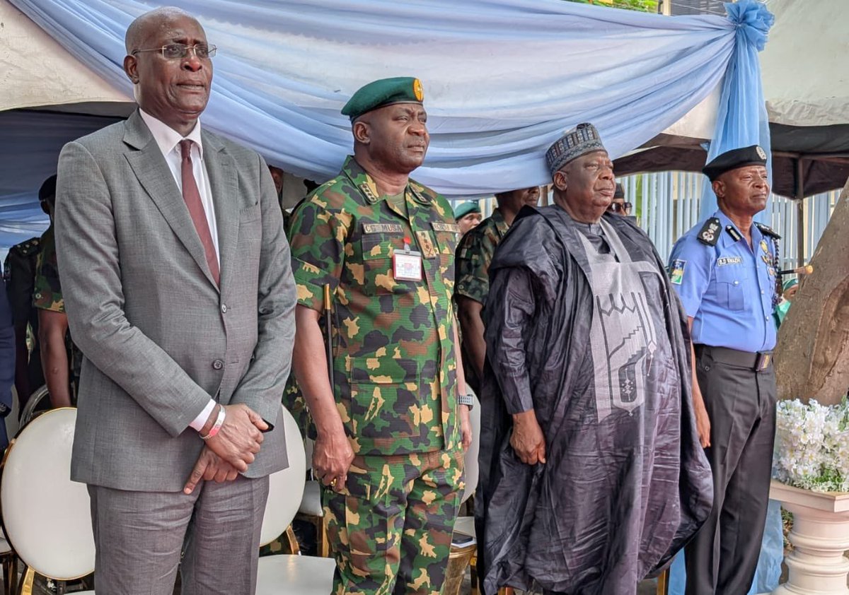 MohamedFall's tweet image. It’s 77 years of @UNPeacekeeping. Glad to join @DHQNigeria to celebrate the iconic #BlueHelmet, a symbol of service, sacrifice &amp;amp; hope. Since 1960, 200,000+ Nigerian troops, police &amp;amp; civilians have served in 41 @UN, @_AfricanUnion &amp;amp; @ecowas_cedeao missions. Kudos to @NigeriaGov!