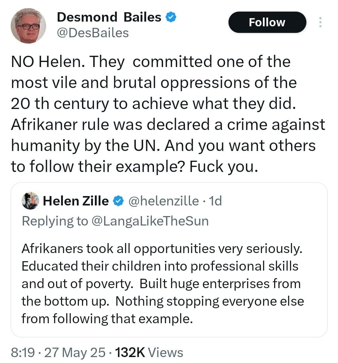 blondz88's tweet photo. @helenzille when I saw this I really hoped it was fake. Are we really comparing apples to avocados? We are comparing afrikaaner kids that get dropped off at school with a packed lunch and breakfast, to kids that have to walk hours to the nearest school and not have basic tools?? https://t.co/5EYxB7qQLB