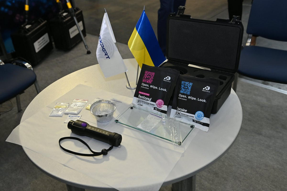 trace_eye_d's tweet photo. Trace Eye-D narcotics &amp; explosives instant detection solutions on display in Kyiv, #Ukraine️ at Expert Security IV 2025 Expo! 

Thanks to our valued distributor partner RPC Expert (https://t.co/oTS5ow0QQO) for their support!

Event : https://t.co/nh6caLWICf https://t.co/RyWaxtkky0
