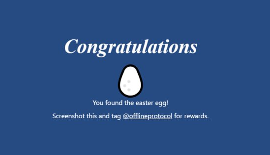 adiman4K's tweet photo. Create your own domain and become the owner of the egg! @OfflineProtocol 
Register using the link
https://t.co/SkrRt4t3Oo https://t.co/NrnuhyQqbs