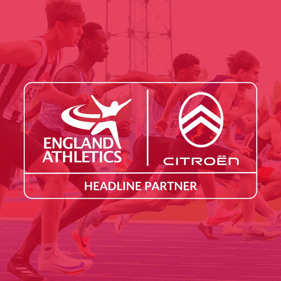 England Athletics (@englandathletic) on Twitter photo We're excited to announce <a href="/CitroenUK/">Citroën UK</a> as Headline Partners for our National Senior / U20 Championships and Age Group Championships this Summer.
Featuring the best emerging athletes in the country, this year’s Champs will be bigger than ever. Whether you’re in the stands or We're excited to announce <a href="/CitroenUK/">Citroën UK</a> as Headline Partners for our National Senior / U20 Championships and Age Group Championships this Summer.
Featuring the best emerging athletes in the country, this year’s Champs will be bigger than ever. Whether you’re in the stands or