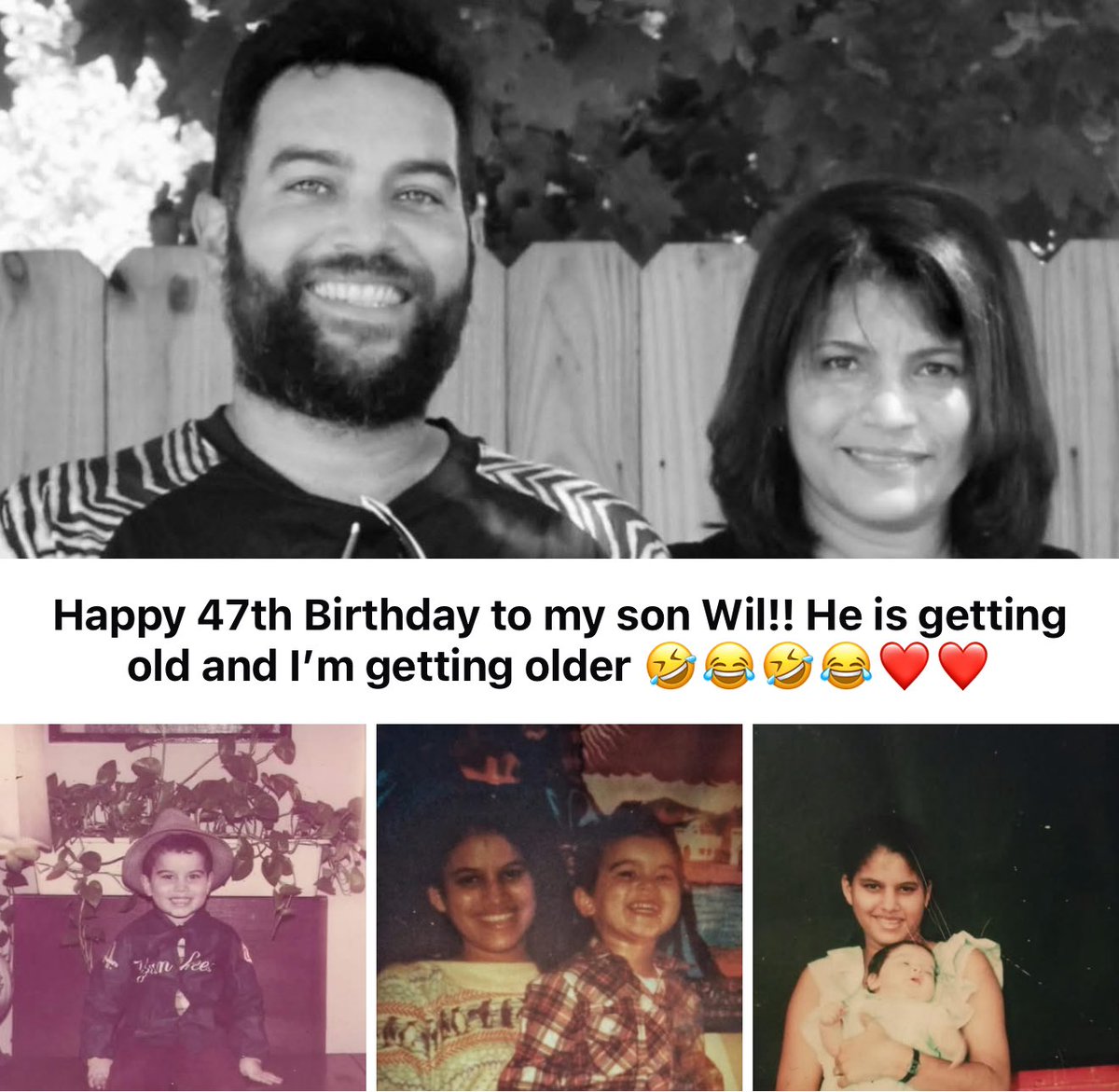 <a href="/WilBernacet/">Wil Bernacet</a>  Enjoy your day son ❤️❤️❤️🙏🏽
