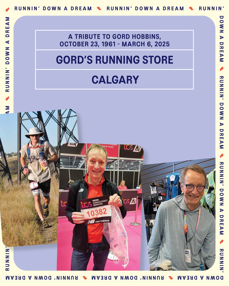 When the community of independent running shop owners lost one of their own, Gord Hobbins on March 6, it gave us the chance to bring everyone together and talk about what we love most about the sport: our community.
To get in your feelings, click here: irun.ca/community/one-…