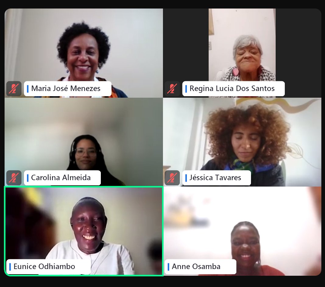 The Connecting Reparations Struggles – Voices from São Paulo, Brazil webinar brought together powerful voices from Brazil’s Black communities to reflect on the lived realities of systemic racism, inequality, and the urgent need for reparations.

Key Highlights:
Maria José Menezes