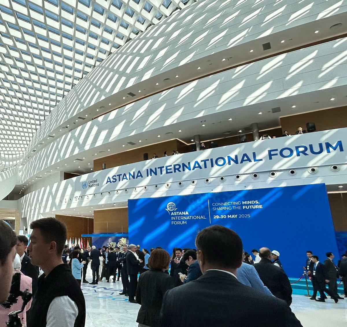 At today’s #AIF2025 opening in Astana, a powerful reminder: building a better future begins with investing in people.

Reigniting multilateralism must mean advancing dignity, rights &amp; opportunity for all - especially women and youth

#DemographicResilience