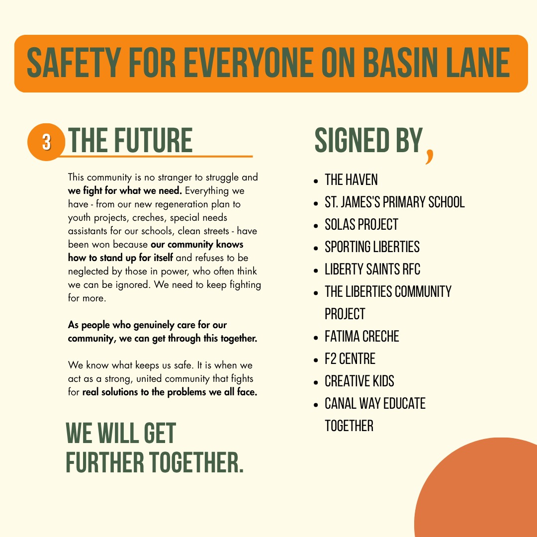 Basin Lane Update - Retweet, Repost, Share - please.