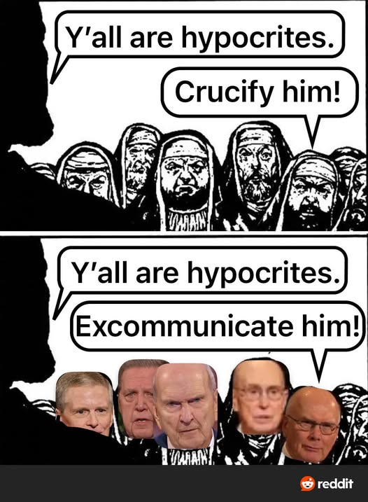 The Church of modern-day hypocrites.