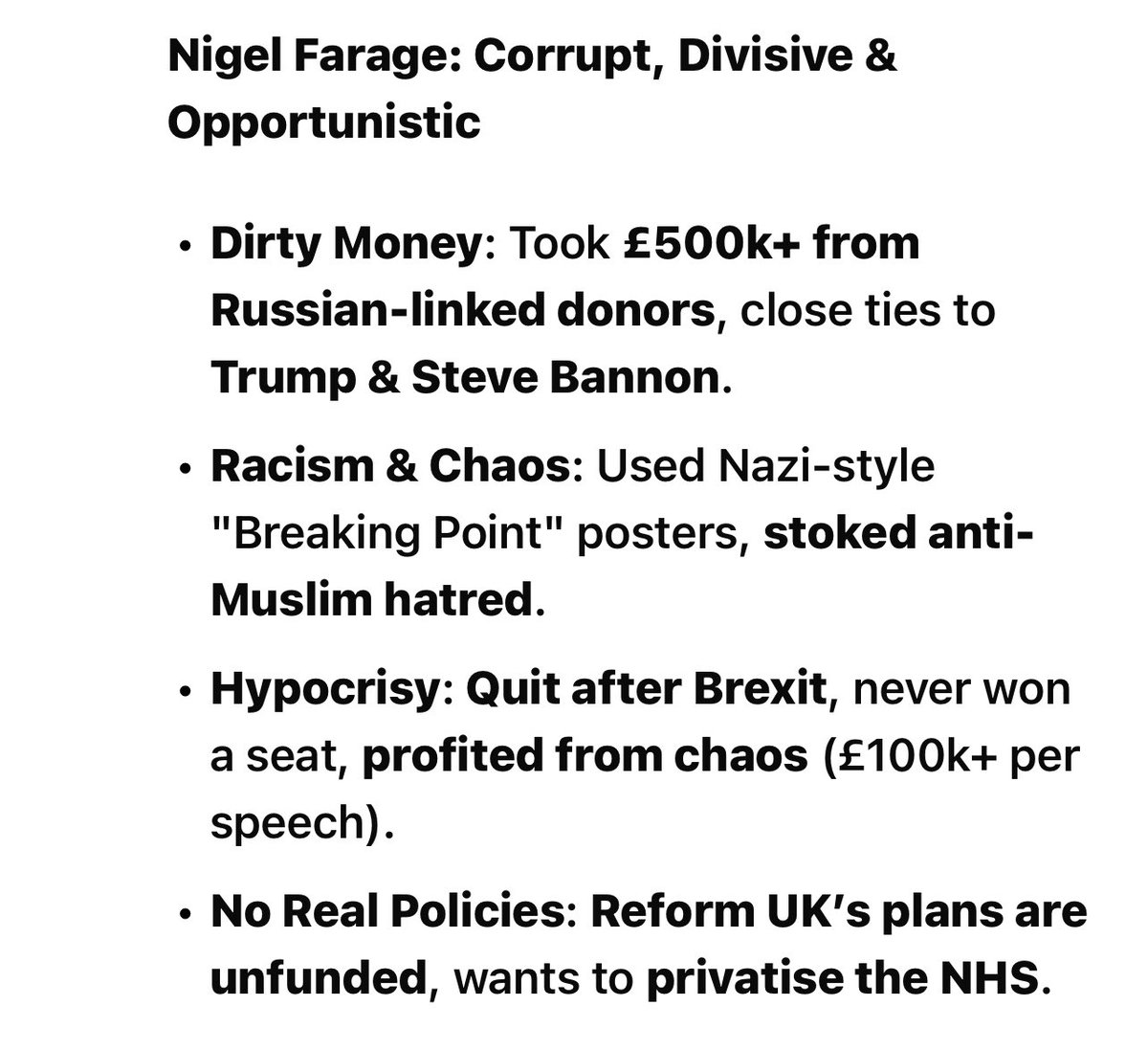 A_Soft_Soul's tweet image. The fascists coming for our youth with the promise of crypto Ponzi schemes .  Here’s Farage campaigning for the German Fascist party. And here is Farage’s rap sheet. #Russianmoney #anymoney