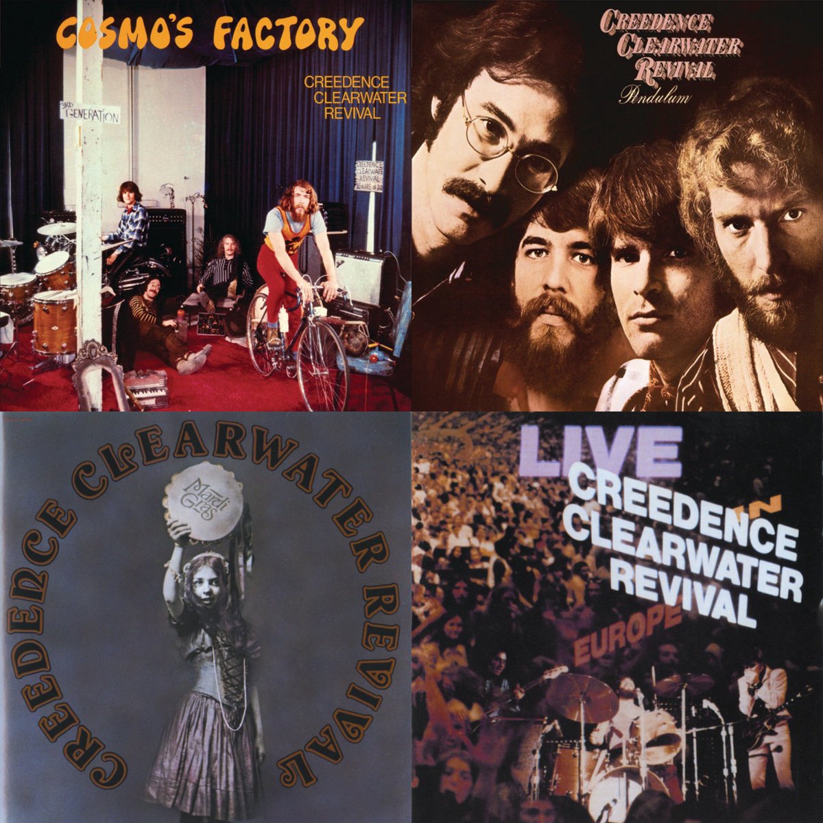 #MúsicaDesobediente Creedence Clearwater Revival • 1968 | Bayou Country | Green River | Willy And The Poor Boys • 1969 | Cosmo's Factory | Pendulum • 1970 | Mardi Gras • 1972 | Live In Europe • 1971/1973 <a href="/TheOfficialCCR/">Creedence Clearwater Revival</a> #Americana #Rock #Country #Blues 🇺🇸
Untouchable legacy.