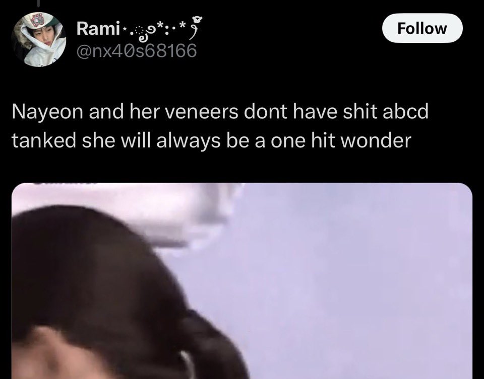 REPORT and BLOCK @/nx40s68166 for TARGETED HARASSMENT towards NAYEON 

🖇️ x.com/nx40s68166?s=2…

#NAYEON #나연 #TWICE