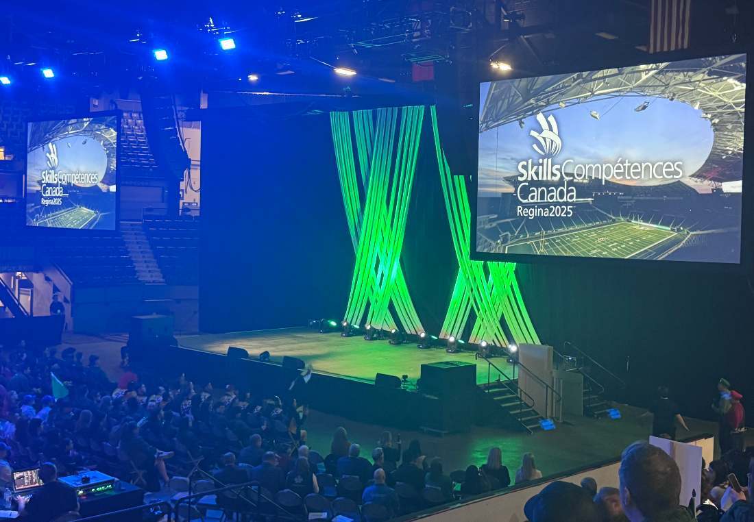 HIEC_appsearch's tweet image. We’re in Regina for @Skills_Canada #SCNC2025! Proud to be a sponsor of Canada’s biggest #SkilledTrades &amp;amp; tech competition. The Opening Ceremonies were 🔥 &amp;amp; we&apos;re excited about the competition today and tmrw! Visit us at our booth &amp;amp; let’s talk career paths.
#CreatingPossibilities