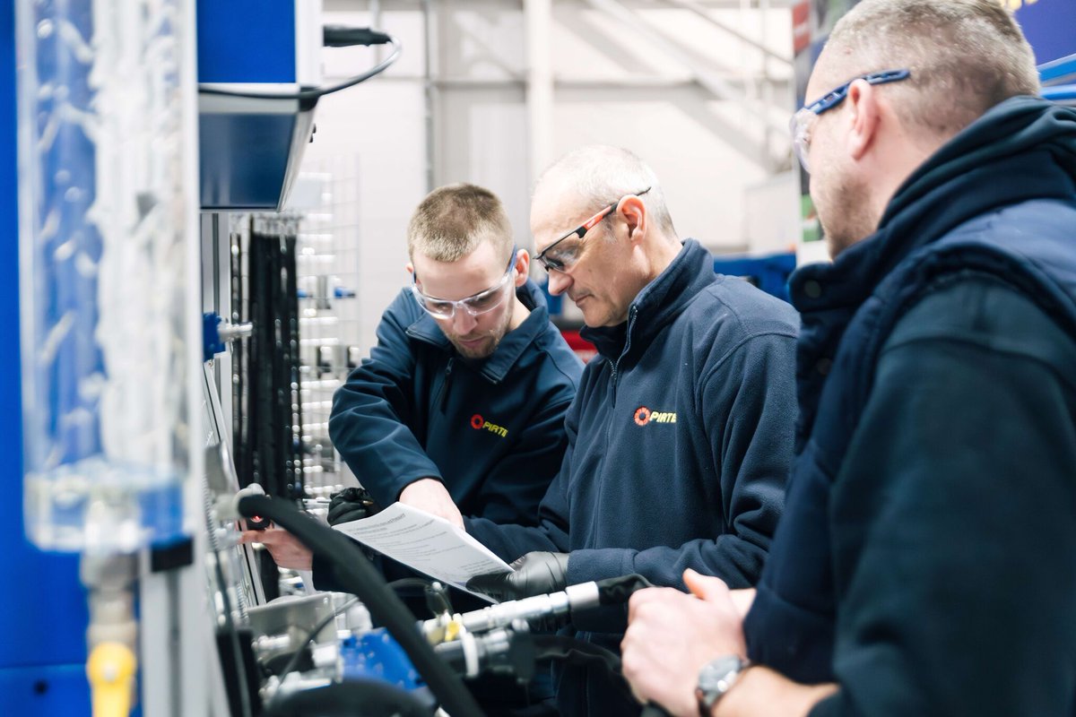 Live machinery and equipment form the foundation of our industry recognised training programmes at Pirtek. If you’re looking to advance your team’s safe handling of hydraulic powered systems, you won’t find better than us.

bit.ly/3VZA5ZK