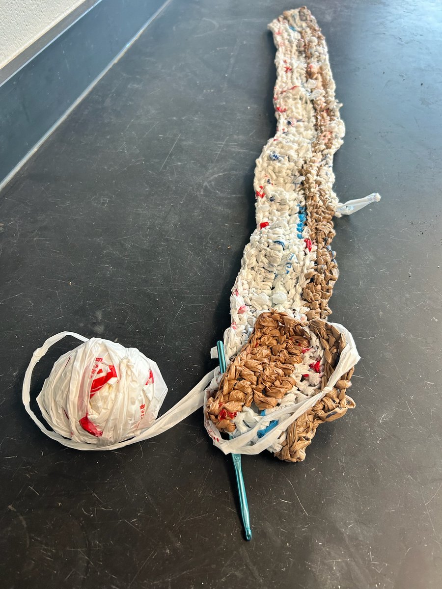 A huge Congradulations to, Albemarle High’s MAC Club for being the first high school to win the UVA Sustainability Leadership Award! 🙌

They turn plastic bags into sleeping mats for the homeless — donating 12 mats and keeping 8,400+ bags out of landfills!