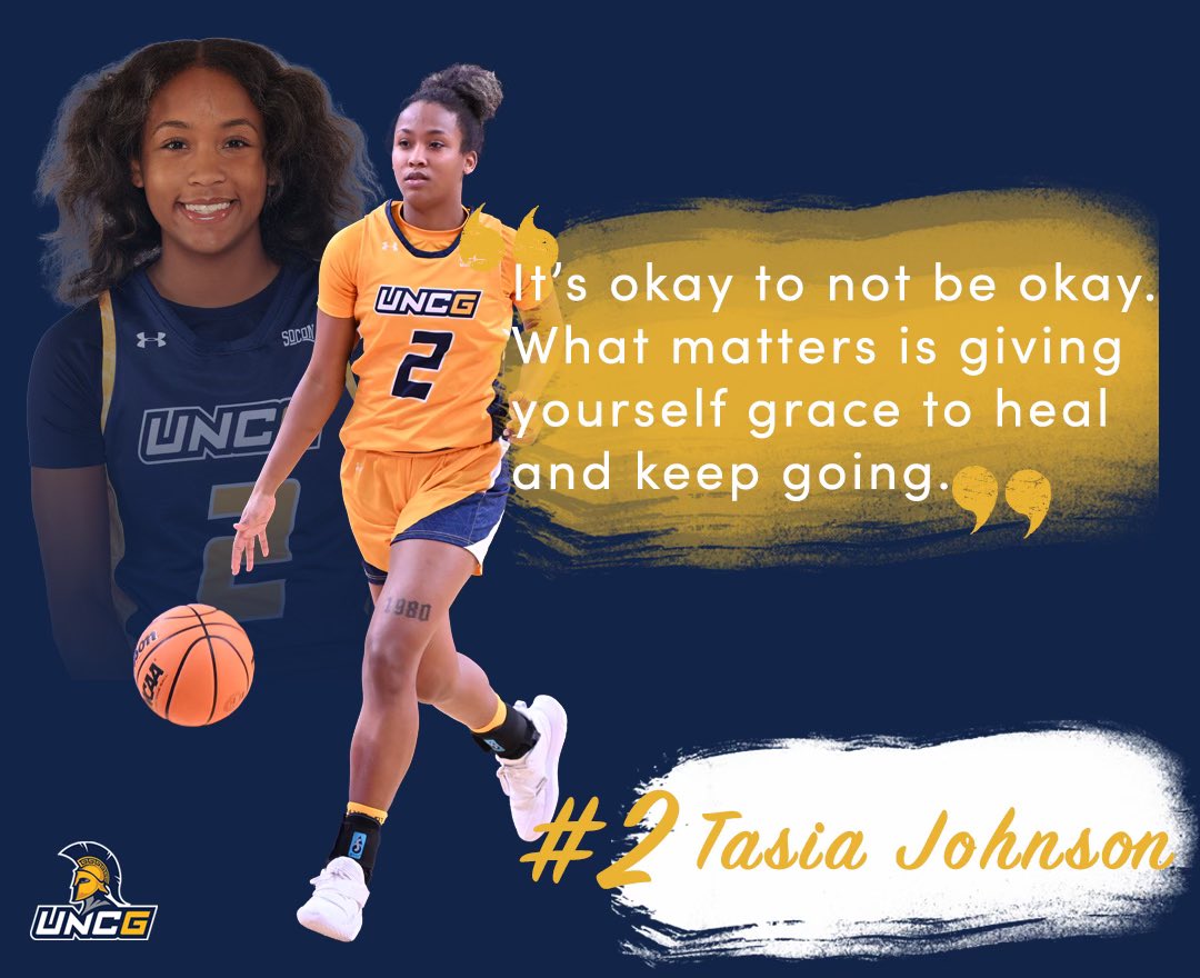 uncgwbb's tweet image. Closing out Mental Health Awareness Month with some of our players! 💚

#letsgoG