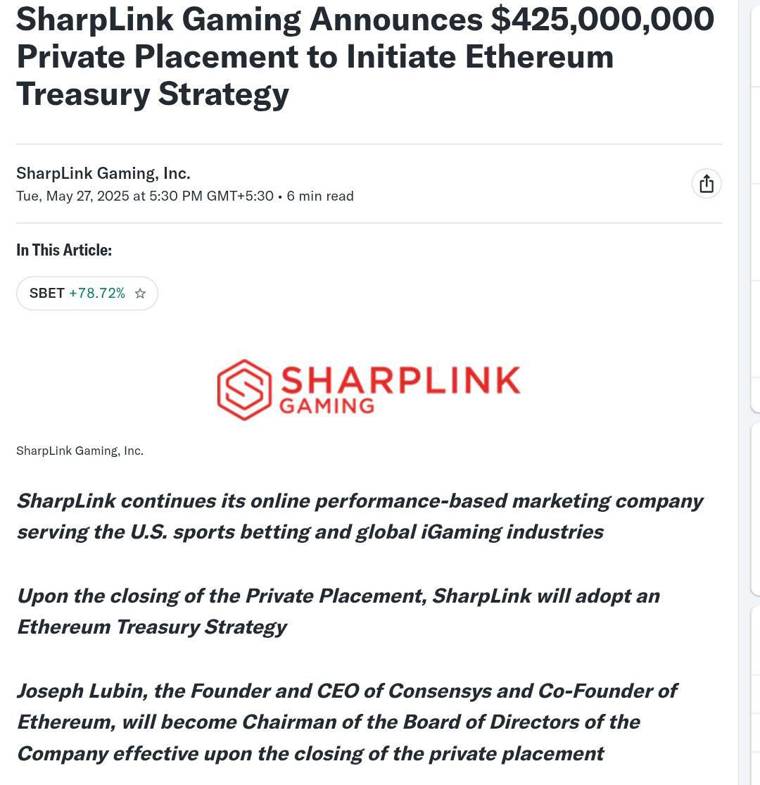 The Microstrategy of $ETH! 👇