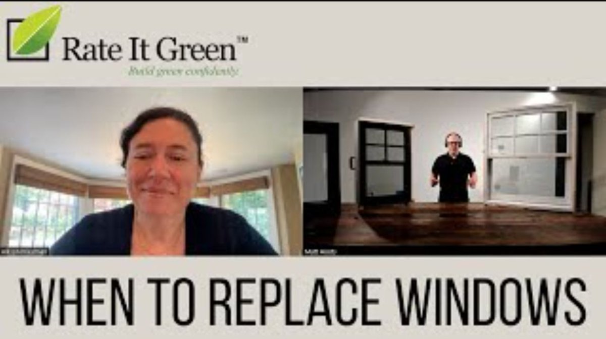 When is it time to replace windows? buff.ly/46QlC7h #GreenBuilder Matt Hoots explains top #energyefficiency, #construction, #comfort, #performance, #safety, #savings and #health #windows #considerations #building #buildings #homes #energy #greenbuilding #airsealing