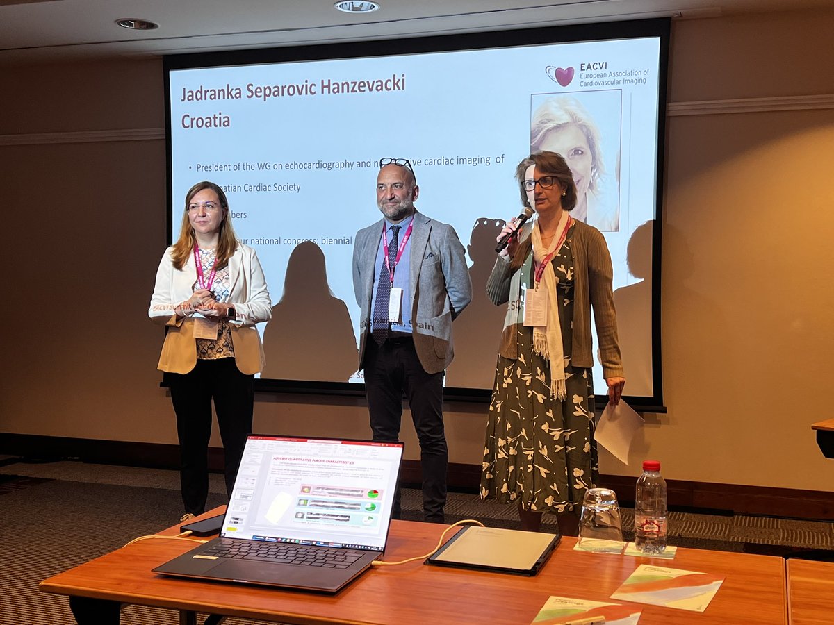 NabilNaser11's tweet image. First day of #EACVISummit 2025 in beautiful Valencia was amazing! Met so many dear friends and colleagues. Huge praise to @victoriadelgad1, @denismuraro, and the entire @EACVI staff for the outstanding organization. β€οΈ #EACVI #CardioTwitter
